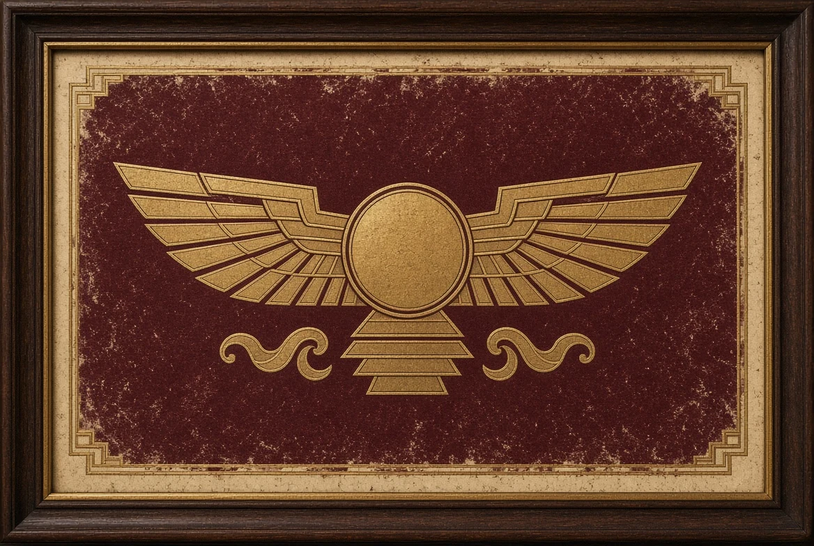 The winged disc.